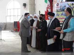 تجلیل از پیشکسوتان دفاع مقدس در گلوگاه