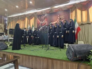 برتری گروه های سرود ناحیه امام رضا