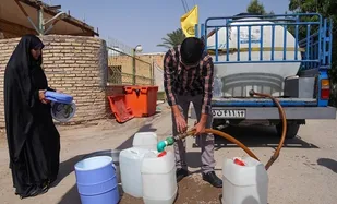 مشارکت بندر خرمشهر در تأمین آب شرب بخشی از روستاها و توابع خرمشهر