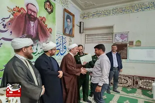 تجلیل از مربیان عقیدتی و هادیان سیاسی در سپاه ناحیه تویسرکان