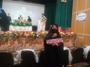 برگزاری مراسم بزرگداشت شهیده شاخص سال ۱۴۰۰ در شاهرود+ تصاویر