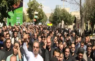 راهپیمایی حمایت از آمران به معروف و ناهیان از منکر در شهرکرد