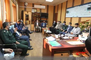 دیدار سردار باقری با فرمانده جدید حوزه بسیج شهید تندگویان