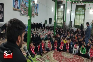 اختتامیه پویش شهید القدس در روستای ریگی میانجلگه+فیلم