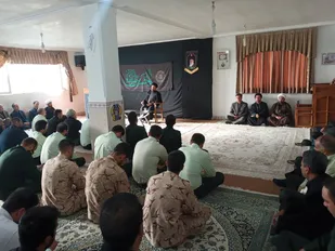 مراسم عزاداری و سوگواری اباعبدالله الحسین(ع) در دفتر امام جمعه شهرستان سلطانیه برگزار شد