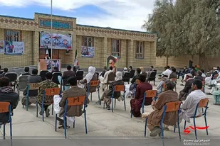 مراسم یادواره شهدای شهر آشار از توابع شهرستان مهرستان برگزار شد