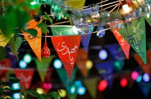 شور و شوق مردم البرز در روز ولادت مهدی موعود(عج) به روایت تصویر
