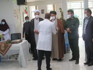 تقدیر ناحیه بسیج تفت از کادر درمان خانه&zwnj;ی بهداشت روستای ده بالا