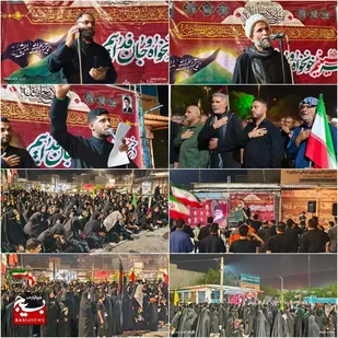 حمیدیه در محرم حال و هوایی دیگر دارد؛&nbsp; دل&zwnj;ها حسینی و صدای نوحه و سینه&zwnj;زنی در هر گوشه طنین&zwnj;انداز است