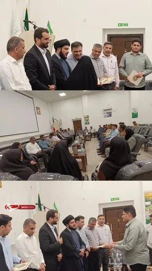 مراسم  تکریم  و معارفه مسئولین بسیج دانشجویی  استان هرمزگان برگزارشد