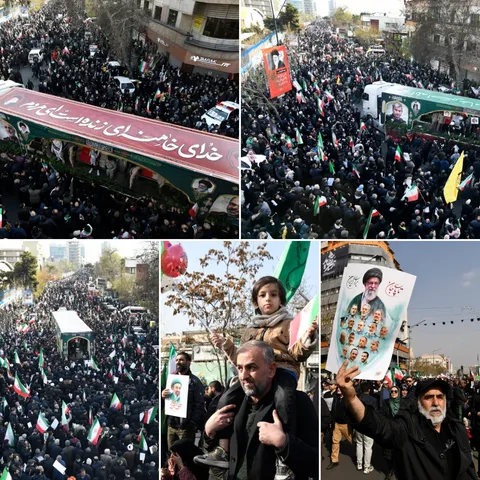 وداع با فرماندهان شهید
