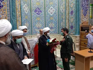 قدردانی امام جمعه پیشوا از فرمانده سپاه شهرستان