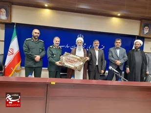 تقدیر از فرمانده سپاه کربلا در جلسه شورای اداری شهرستان ساری به مناسبت سالروز تاسیس سپاه