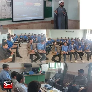 نشست های روشنگری با محوریت انتخابات در مدرسه انقلاب اسلامی روستای تدرویه شهرستان بستک برگزار شد