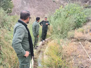 بهره برداری از کانال آب کشاورزی روستای جیردوزان الموت غربی