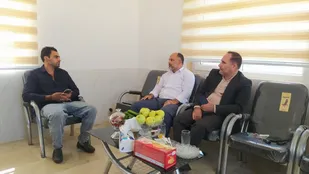 پشتیبانی در جهت رفع موانع تولید از شرکت رب آیسان واقع در شهرک صنهتی دانسفهان.