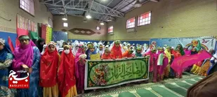 جشن دختران امام زمانی برای میلاد با سعادت حضرت مهدی(عج)