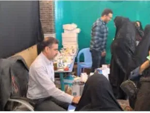 حضورگروه جهادی شهید حاج حسین همدانی درروستای قاسم آباد