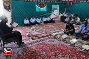 مراسم عزاداری دهه پایانی ماه صفر به همت پایگاه مقاومت بسیج کارگری شرکت نیروگاه برق شهید مدحج اهواز برگزار شد&nbsp;