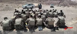 دوره آموزش تکمیلی بسیج گردان قمربنی هاشم(ع) تیپ۱۲+عکس