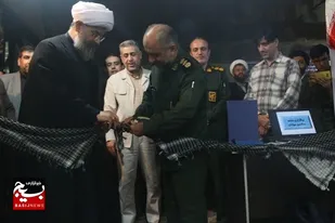 برپایی نمایشگاه اسوه در شهر خورموج