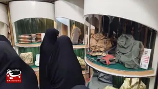 بازدید اعضای کمیته زنان و دفاع مقدس استان گیلان از موزه شهدای گیلان همراه با روایتگری ایثار و مقاومت