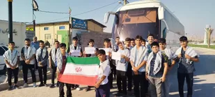 اعزام بسیجیان آغاجاری به اردوی راهیان نور غرب کشور
