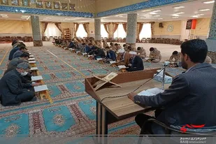 برگزاری محفل انس با قرآن کریم در سپاه ورزقان