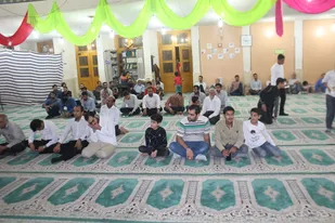 مراسم سال روز ولادت امام رضا (ع) در خارگ