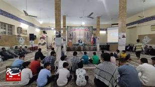 یادواره شهدای آبروی محله در شهرستان کارون