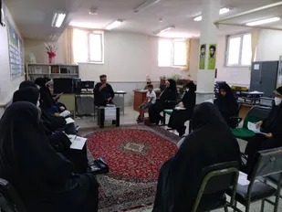 جلسه مسئولین اجتماعی پایگاه&zwnj;های حوزه بسیج خواهران صدیقه کبری (س) شاهرود