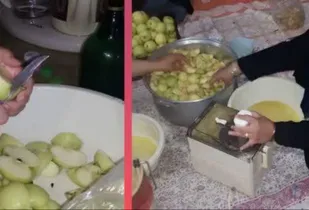 تهیه ارزاق معنوی شهدایی و کمپوت سیب برای بیماران کرونایی