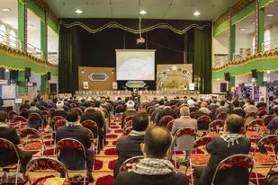 دیدار مسئولان با امام جمعه یزد و برگزاری جلسه تفسیر قرآن کریم