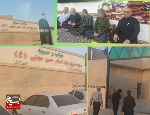 خدمت به زائران در موکب سیده شریفه بنت امام حسن مجتبی (ع) درهندیجان