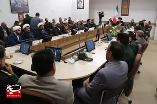 دیدار فرمانده سپاه انصارالمهدی (عج) و بسیجان استان با امام جمعه جدید زنجان&nbsp;