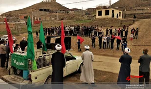 کاروان شادی در روستاهای منطقه گیفان شهرستان بجنورد