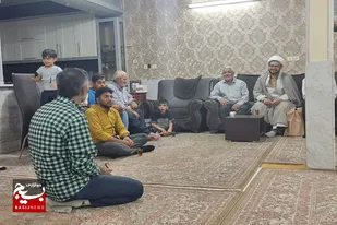 ویژه برنامه شهدا و جانبازان آبروی محله در سرخه برگزار شد