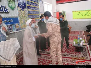 تجلیل از رده های برتر بسیج شهرستان سربیشه در جشنواره مالک اشتر