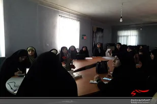 آموزش فضای مجازی در حوزه حضرت مریم(س) سپاه همدان