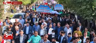 راهپیمایی ۱۳ آبان امسال فرصت مناسبی برای اعلام حمایت از آرمان های بزرگ ملت مظلوم فلسطین و ابراز انزجار از جنایات صهیونیست های خونخوار در غزه است