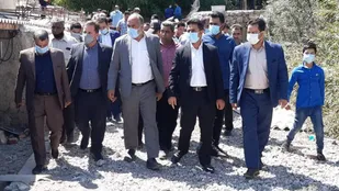 بازدید صباغیان از مناطق عشایری بخش ایثار