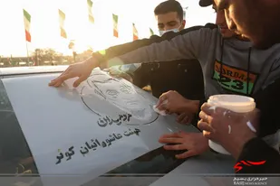 کاروان خودرویی اولین سالگرد شهادت شهید حاج قاسم سلیمانی در اراک برگزار می شود