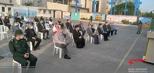 نواختن زنگ بازگشایی مدارس در تنکابن +تصاویر