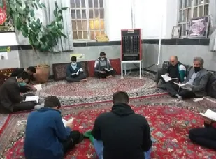 جلسه حلقه صالحین پایگاه بسیج امام هادی(ع)