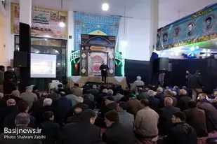 برگزاری یادواره ١۴۴ شهید حوزه مقاومت علی ابن ابیطالب (ع) ملایر
