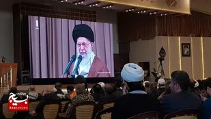 دیدار تصویری بسیجیان با رهبر انقلاب اسلامی امام خامنه ای(مدظله العالی)