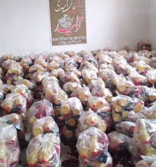 توزیع 1000 بسته معیشتی بین نیازمندان در پیشوا در سالروز عملیات مرصاد