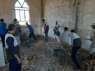 برگزاری اردوی جهادی کارکنان ناحیه مقاومت بسیج سپاه سرایان
