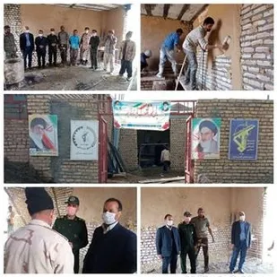 مرمت و بازسازی واحد مسکونی یک معسر با همکاری مرکز فنی و حرفه&zwnj;ای شهرستان بردسکن