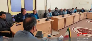 دیدار جمعی از رزمندگان اسلام با بخشدار فلارد